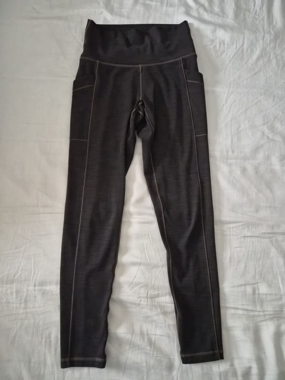 Prana Brown Becksa 7/8 High-Rise Seam Pocket Leggings